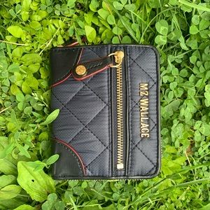 MZ Wallace wallet navy blue